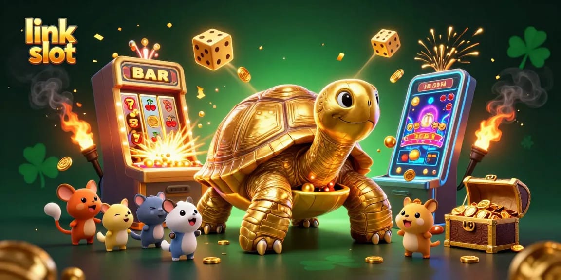 Menangkan permainan di link slot dengan simbol keberuntungan dan jackpot cerah.