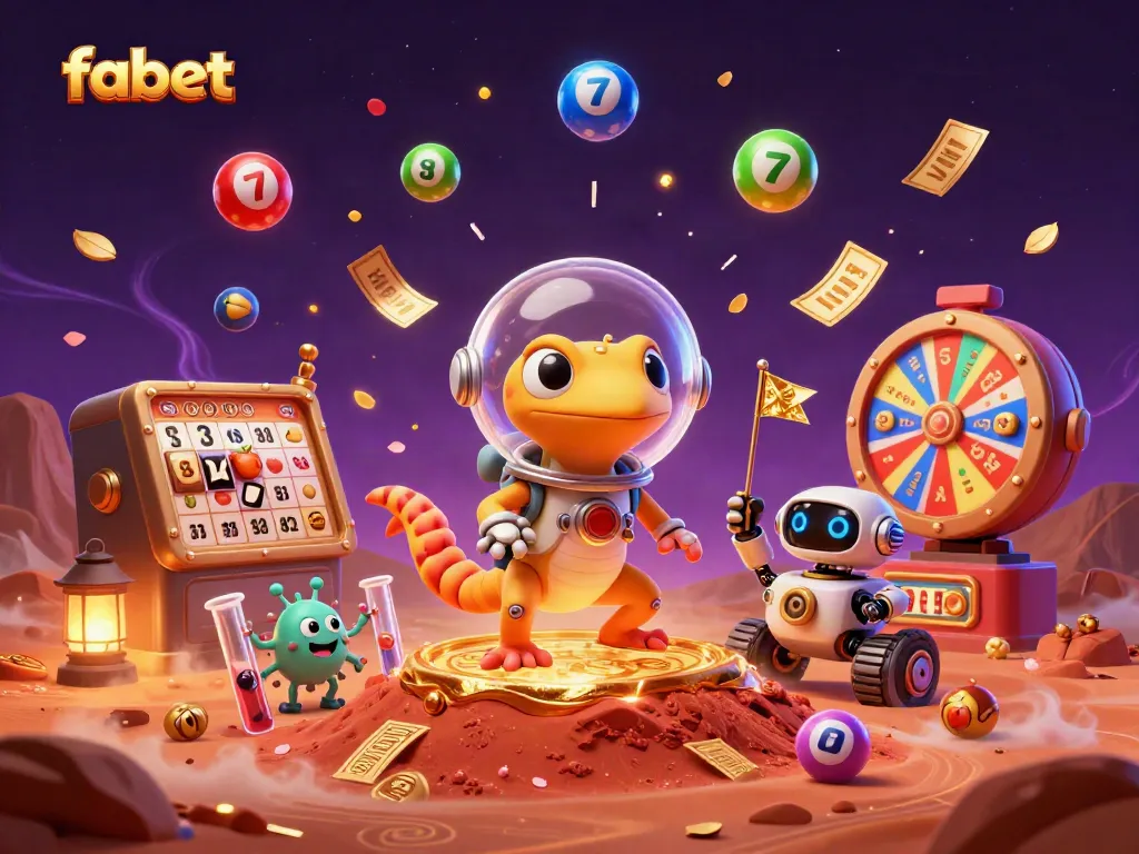 Uncover winning strategies with fabet at an adventurous Martian casino environment.