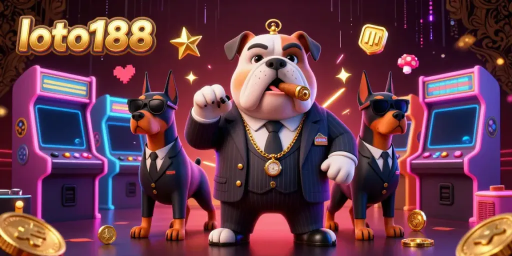Experience the thrilling atmosphere of loto188 with vibrant gaming characters and dynamic visuals.