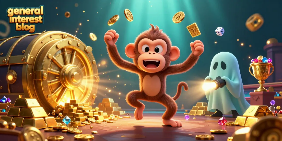 Engage with entertaining gameplay in this vibrant general interest blog-themed casino adventure featuring gold and spooky elements.
