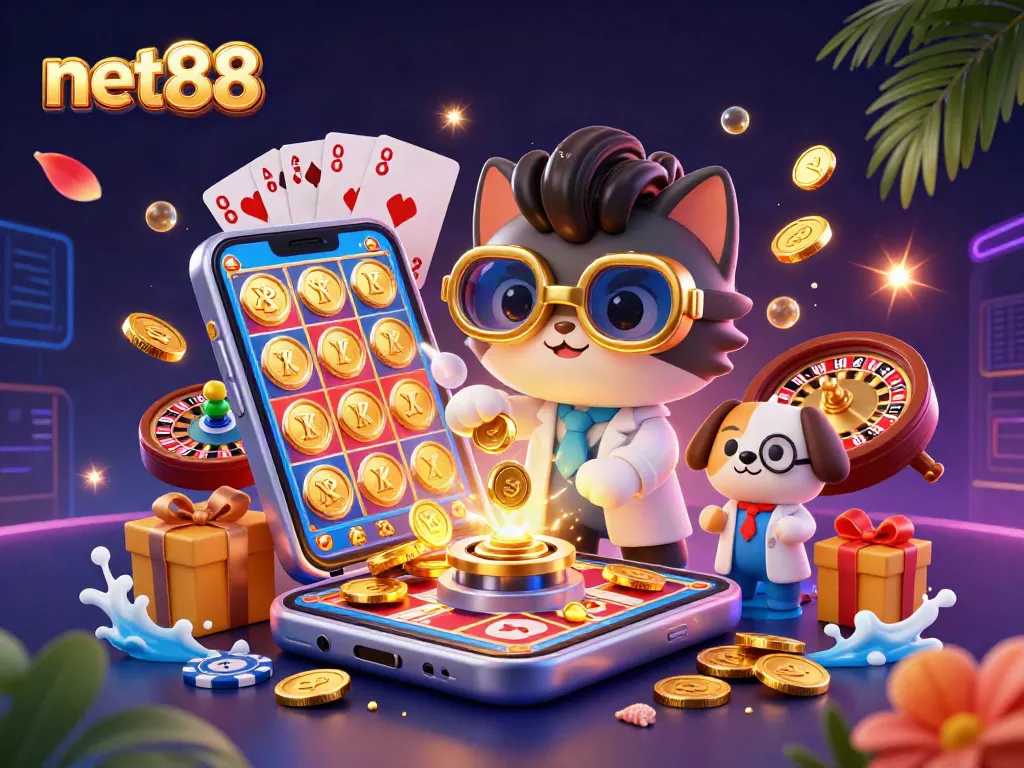 Experience explosive wins with net88 through vivid slots and dynamic casino scenes.
